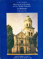 Historia de la Provincia de San Nicolás Tolentino de Michoacán